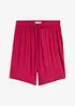 Dra på-shorts av viskos med struktur, bonprix