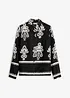 Blus av viskos med mjukt fall, bonprix
