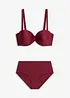 Balconettebikini i snabbtorkande material (2 delar), bonprix