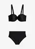 Balconettebikini i snabbtorkande material (2 delar), bonprix