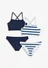 Bikini i dubbelpack (4 delar), bonprix