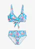 Bikinitopp med omlotteffekt (2 delar), bonprix