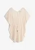 Transparent strandtunika av spets, bonprix