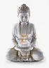 Värmeljushållare i form av en Buddha, bonprix