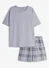 Pyjamas med shorts, bonprix