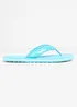 Flip flop-sandal med paljetter, bonprix