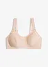 BH utan bygel med ekologisk bomull (2-pack), bonprix