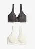 Minimizer-BH med vadderade axelband (2-pack), bonprix