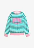 Oversized sweatshirt av ren bomull, bonprix