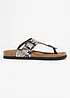 Flip flop-sandal med bekväm fotbädd, bonprix