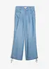Wide Leg Jeans i böljande lyocell, bonprix