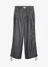 Wide Leg Jeans i böljande lyocell, bonprix