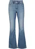 Bootcut Jeans Mid Waist, ekologisk bomull, bonprix