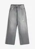 Wide Leg Jeans Mid Waist, bonprix