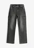 Vida cargojeans Mid Waist, bonprix