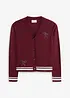 Finstickad cardigan av viskosmix, bonprix