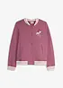 Sweatshirtjacka i ekologisk bomull, bonprix
