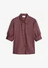 Blus av bomullsmix, bonprix