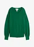 Finstickad cardigan av mjuk viskosmix, bonprix