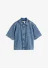 Jeansblus i bomull, bonprix