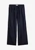 Tunna Wide Leg Jeans Mid Waist, bonprix