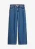 Wide Leg jeans Mid Waist cropped, bonprix