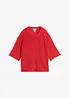 Ledig cardigan i materialmix, bonprix