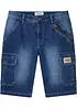 Jeansshorts i stretch, normal passform, bonprix