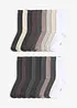 Strumpor med ekologisk bomull (20-pack), bonprix