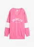 Oversizesweatshirt i bomullsmix, bonprix