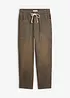 Straight Jeans High Waist, cropped, bonprix