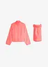 Mammajacka med babyficka, i teddyfleece, bonprix