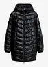 Täckkappa med metallic-look, bonprix