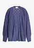 Hålmönstrad cardigan, bonprix