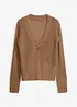 Hålmönstrad cardigan, bonprix