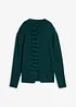 Finstickad cardigan av mjuk viskosmix, bonprix