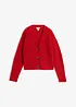 Grovstickad cardigan i bomull, bonprix