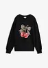 Vid sweatshirt i ekologisk bomull, bonprix