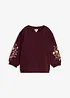 Sweatshirt i ekologisk bomull, bonprix