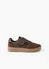 Sneakers med platåsula och retrolook, bonprix