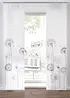 Mönstrad panelgardin med insynsskydd (1-pack), bonprix