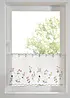Cafégardin med blombroderi, bonprix
