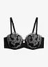 Balconette-BH med elegant broderi, bonprix