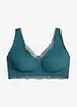 Minimizer-bralette utan bygel, med skir spets, bonprix