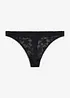 Stringtrosa i mjukt material, bonprix