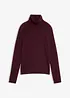 Polotröja i mjuk kashmirblandning med Good Cashmere Standard®, bonprix