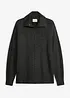 Stickad cardigan i ledig modell, av viskosmix, bonprix