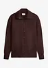 Stickad cardigan i ledig modell, av viskosmix, bonprix