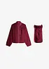 Mammajacka med babyficka, i teddyfleece, bonprix