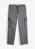 Cargobyxa i Regular Fit med praktiska fickor, Straight, bonprix